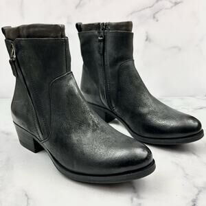 Miz Mooz Black Combat & Moto Boots